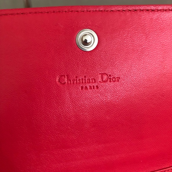 DIOR jumbo cannage wallet on chain - Picture 5 of 9